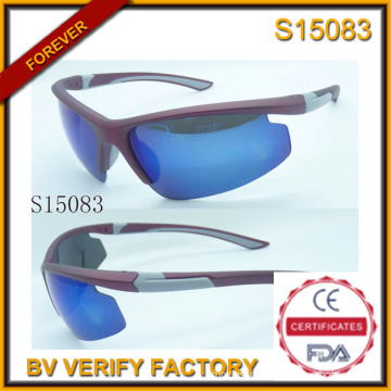 Fashion 2015 Italy Design Sports Sunglasses with Free Sample (S15083)